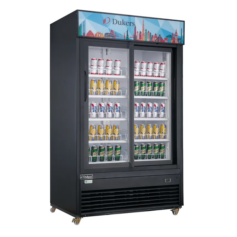 Chef AAA - TSM-47SR Commercial 54 2 Glass Door Merchandiser Refrigerator 47.67cu.ft. NSF