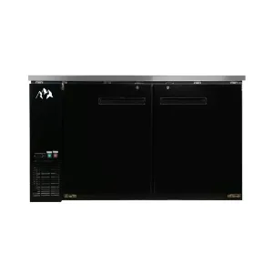 Chef AAA - UBB-60-HC. Commercial 60 Solid Door Back Bar Solid Refrigerator 15.8 cu.ft.