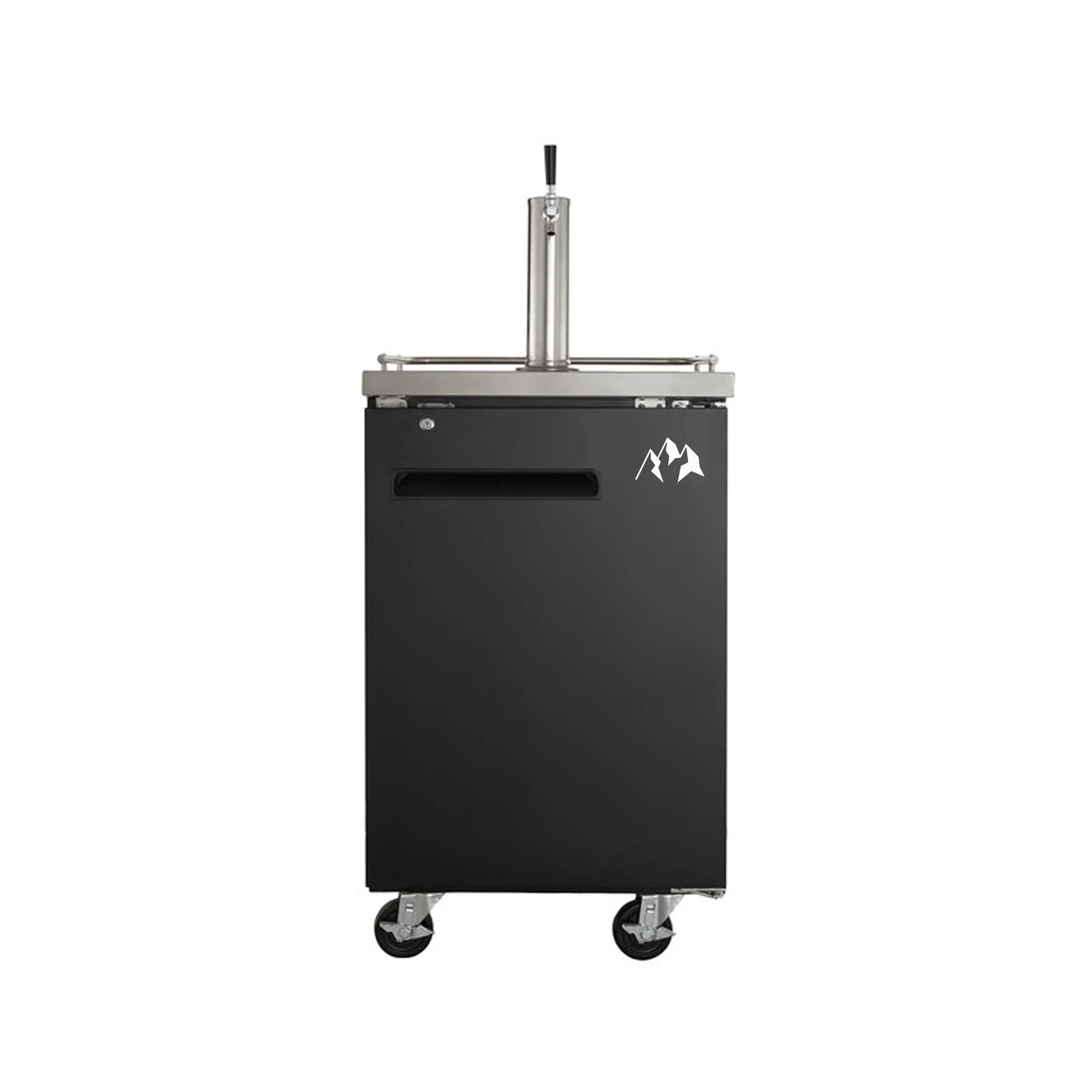 Chef AAA - UDD-1-HC. Commercial 24 Single Tap Kegerator Beer Dispenser (1) 1/2 Keg Capacity 6.5 cu.ft.