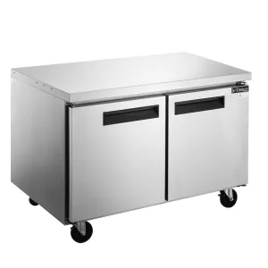Dukers - DUC60R. Commercial 60 Undercounter Refrigerator 24cu.ft. NSF
