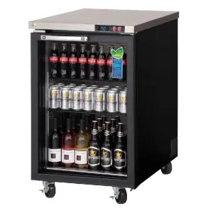 Everest - EBB23G Commercial 23 Back Bar Refrigerator Cooler One Section 8 cu. ft.