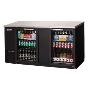 Everest - EBB69G-24. Commercial 68 Back Bar Cooler