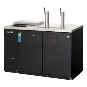 Everest - EBD2-BBG-24. Commercial 57 Back Bar & Direct Draw Keg Refrigerator Cooler Beer Dispenser Cooler Beer Dispenser 17 cu. ft.