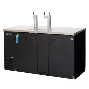 Everest - EBD3-24. Commercial 68 Direct Draw Keg Refrigerator Cooler Beer Dispenser