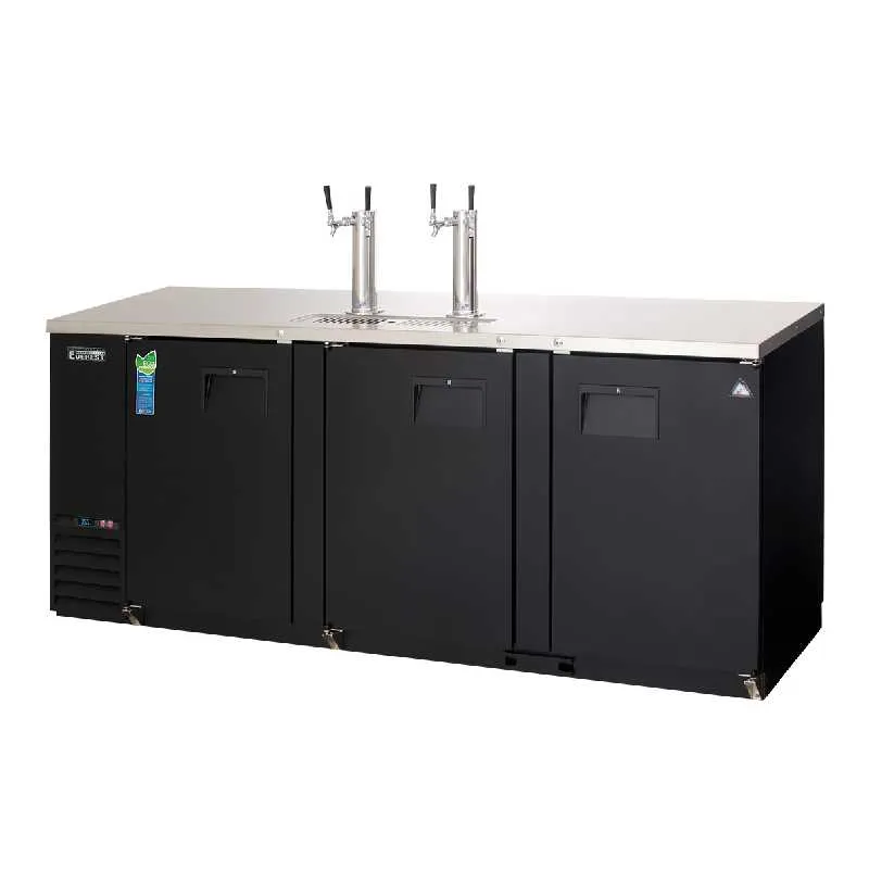 Everest - EBD4-24. Commercial 89 Keg Refrigerator Direct Draw Cooler Beer Dispenser