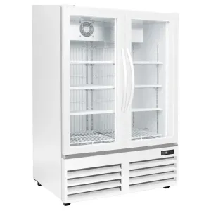 Excellence Industries - GDF-15 36 Commercial 2 Glass Door Merchandiser Refrigerator 14.1 cu.ft.
