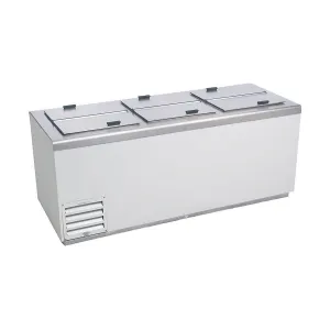 Excellence Industries - HFF-12HC. 80 Commercial 33 Tub Flip Top Ice Cream Dipping Cabinet White