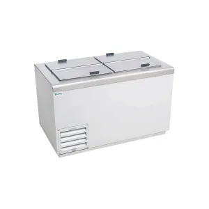 Excellence Industries - HFF-8HC. 54 Commercial 19 Tub Flip Top Ice Cream Dipping Cabinet White