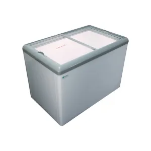 Excellence Industries - HL-14HC. 51 Commercial Flat Top Dual Temp Display Freezer Cooler 13.8 cu. ft.