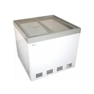 Excellence Industries - SPOT-4HCD. 35 Commercial Flat Top Dual Temp Glass Door Display Freezer 8.3 cu. ft.