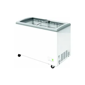 Excellence Industries - VBN-3D.  29 Commercial Dual Temperature Curve Glass Door Display Freezer 4 cu. ft.