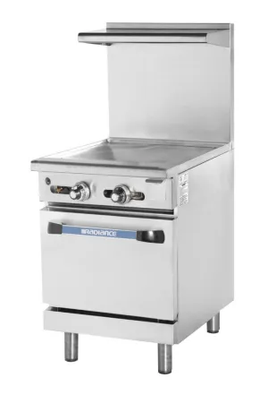 Gk & Radiance - TAR-24G . 24 Wide. 24 Thermostat Griddle Top. 1 Standard Oven