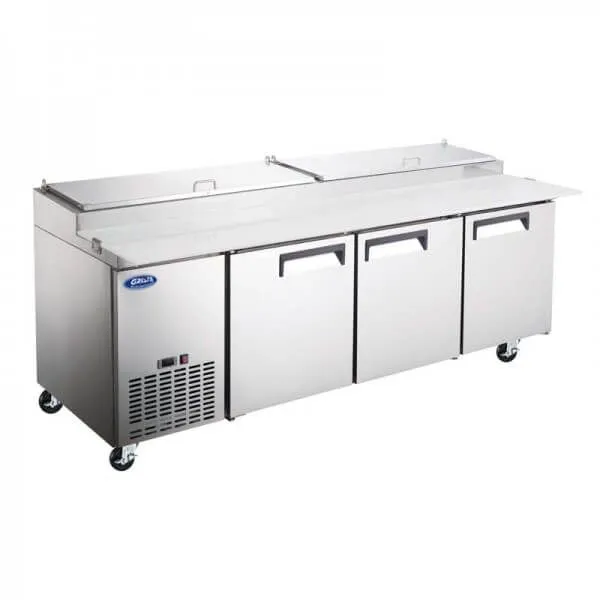 Grista - GRPZ-3D. Pizza Prep Table E Series 3 Door