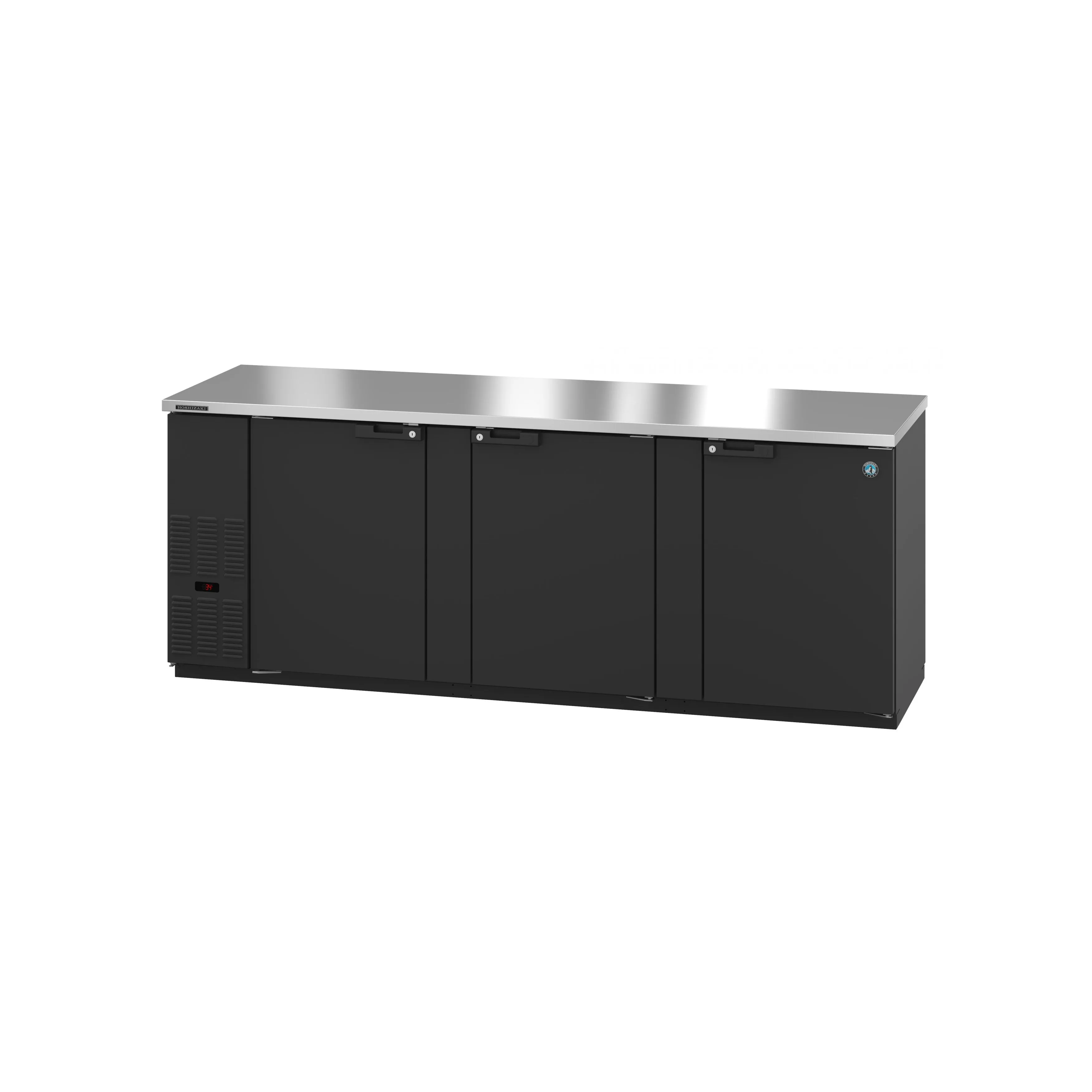Hoshizaki - BB95. Commercial 95.5 Black Back Bar Refrigerator 32.53cu.ft.
