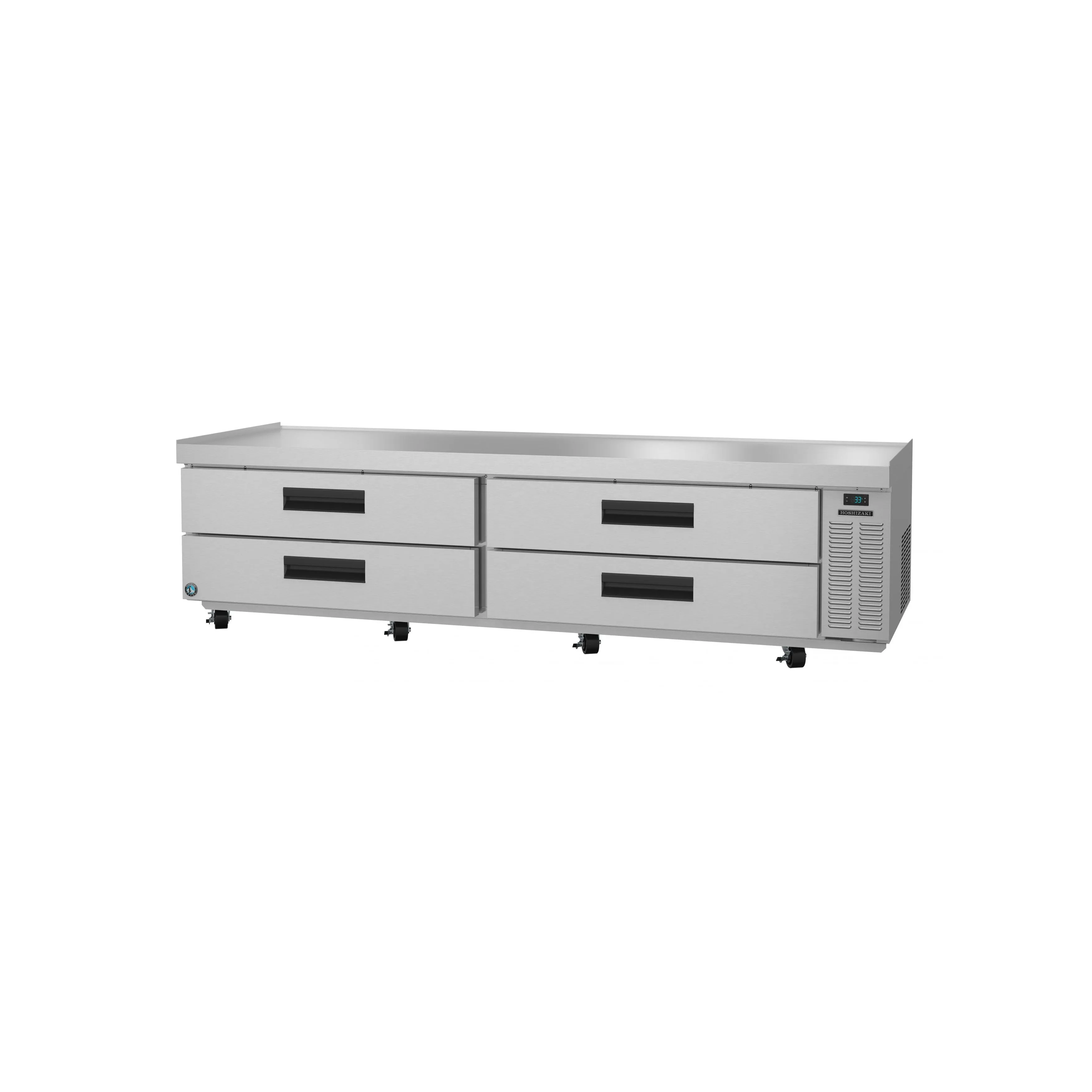 Hoshizaki - CR98A. Commercial 98 4 Drawer Refrigerated Chef Base 24.75 cu. ft.
