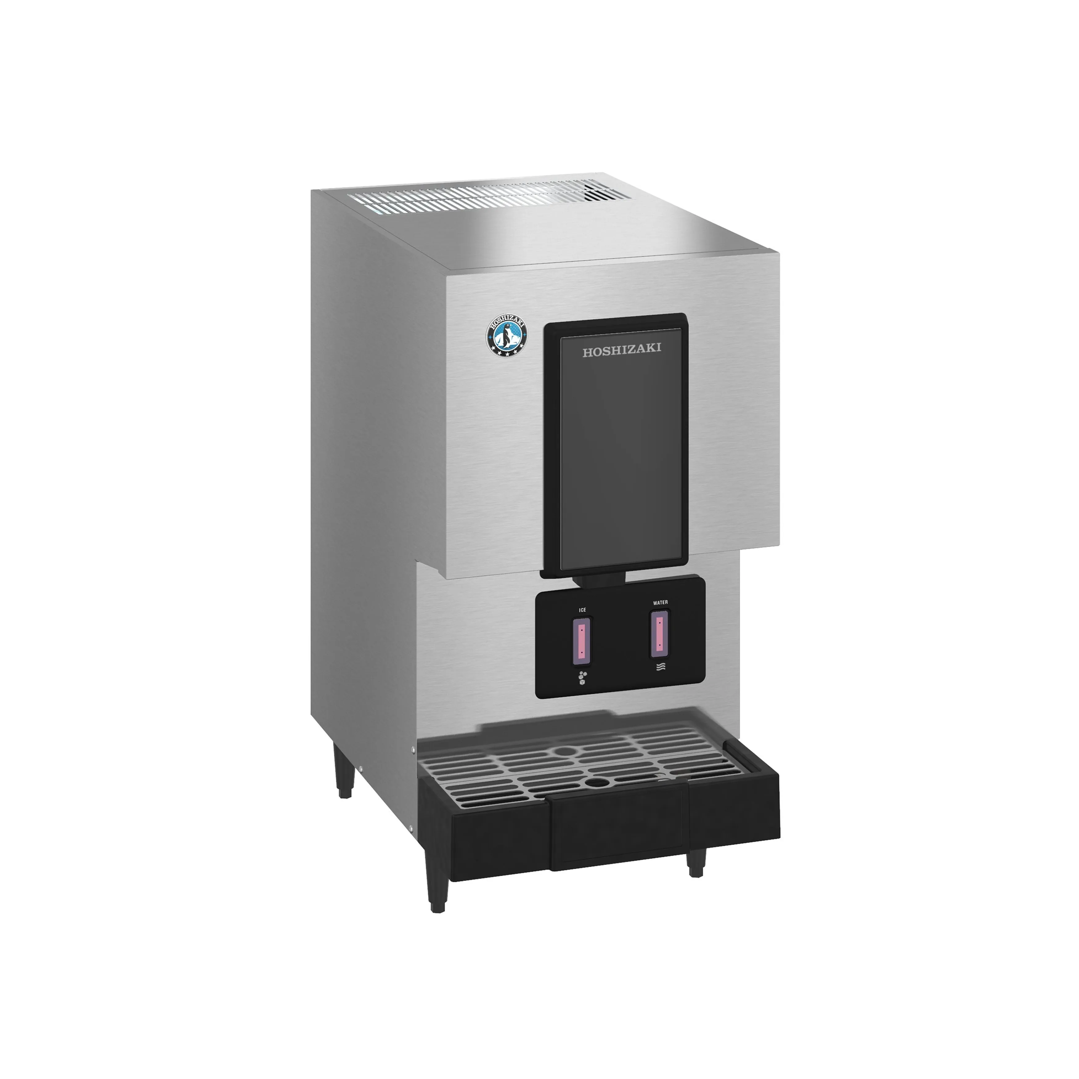 Hoshizaki - DCM-271BAH-OS. Commercial Opti-Serve Countertop Ice Maker and Water Dispenser - 10 lb. Storage Air Cooled