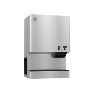 Hoshizaki - DCM-500BAH. Commercial Countertop Ice Maker and Water Dispenser - 40 lb. Storage Air Cooled