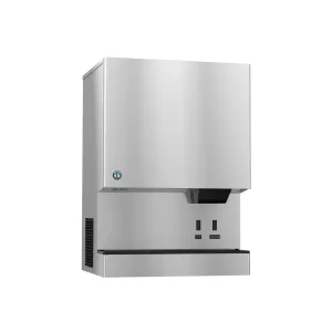 Hoshizaki - DCM-752BAH-OS. Commercial Opti-Serve Air Cooled Countertop Ice Maker and Water Dispenser - 95 lb. Storage