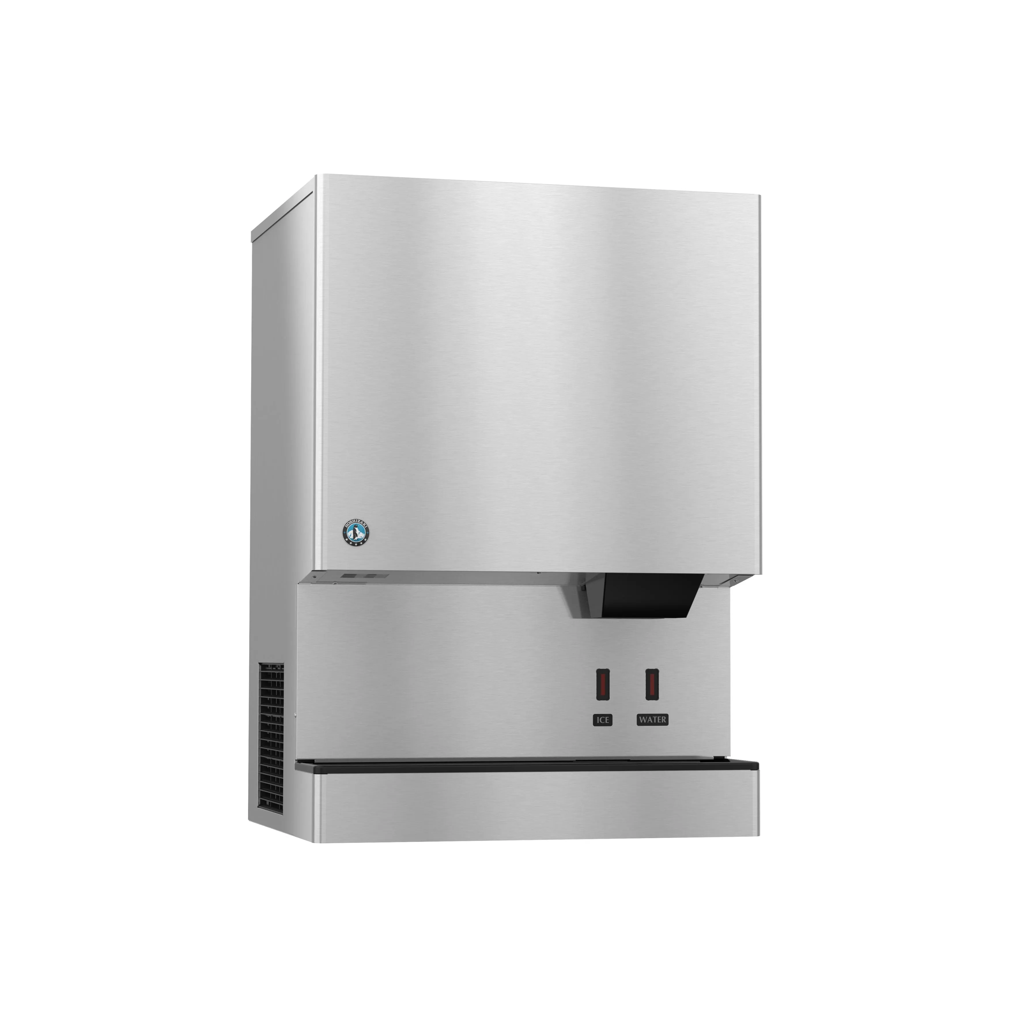 Hoshizaki - DCM-752BAH-OS. Commercial Opti-Serve Air Cooled Countertop Ice Maker and Water Dispenser - 95 lb. Storage
