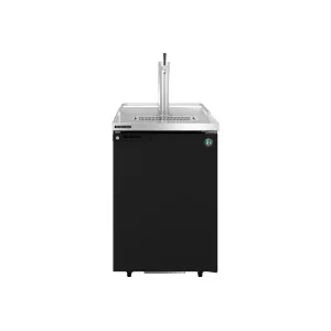 Hoshizaki - DD24. Commercial 24.8 Black Single Tap Kegerator Beer Dispenser - (1) half Keg Capacity 7.46cu.ft.