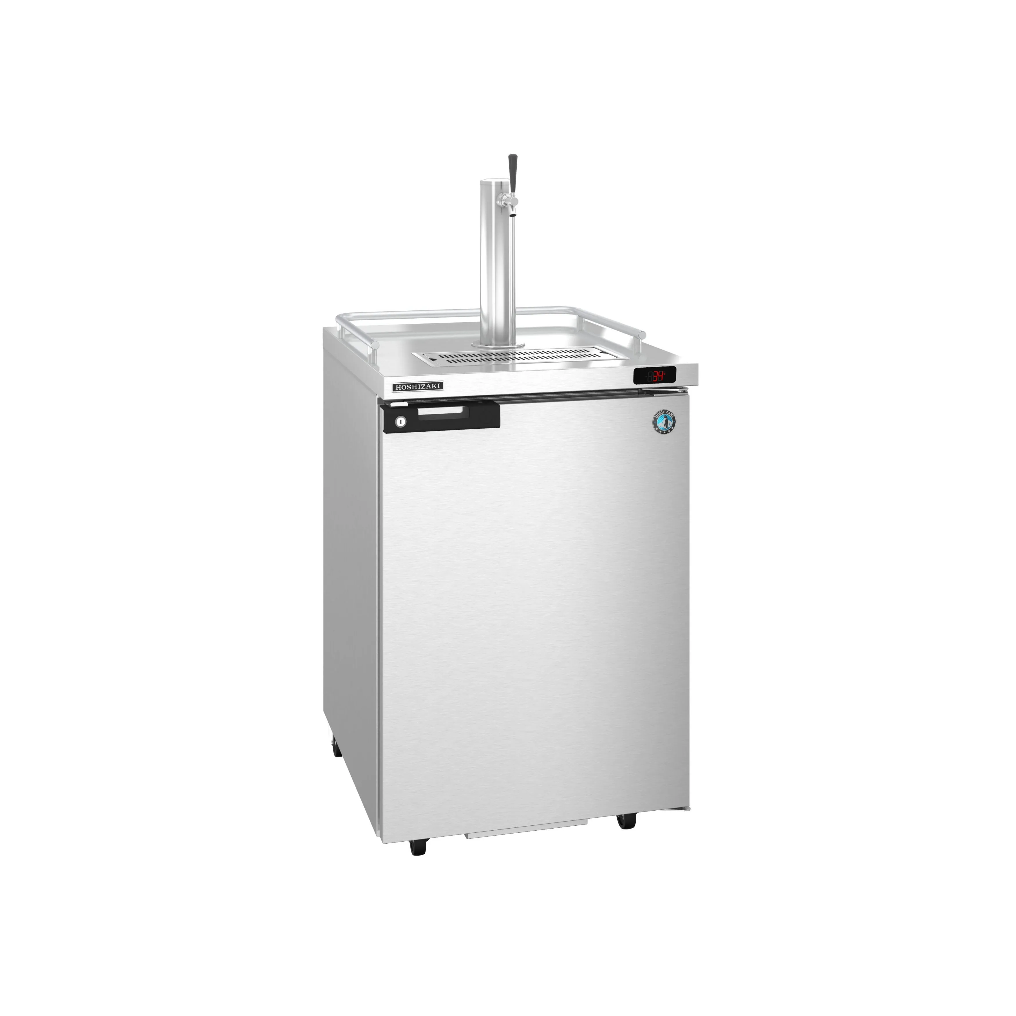 Hoshizaki - DD24-S. Commercial  Stainless Steel Single Tap Kegerator Beer Dispenser - (1) 1/2 Keg Capacity 7.46cu.ft.