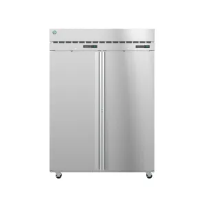 Hoshizaki - DT2A-FS. Commercial 55 Solid Door Dual Temperature Reach-In Refrigerator Two Section 23.1cu.ft.-23.1cu.ft.