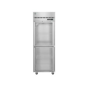 Hoshizaki - R1A-HG. Commercial 27.5 Half Glass Door Reach-In Refrigerator Single Section 23.1cu.ft.