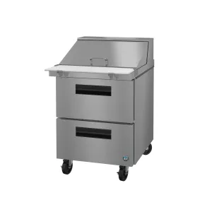 Hoshizaki - SR27B-12MD2. Commercial 27 Sandwich Prep Table Refrigerated 2 Drawer Mega Top 6.22cu.ft.