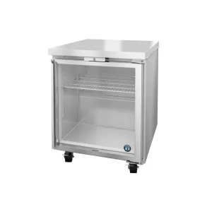 Hoshizaki - UF27B-GLP01. Commercial 27 Steelheart B Series Glass Door Undercounter Freezer 6.21 cu. ft.
