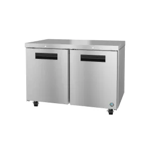 Hoshizaki - UF48B-01. Commercial 48 Steelheart B Series Undercounter Freezer with Door Lock 12 cu. ft.