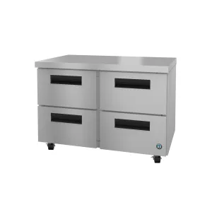 Hoshizaki - UF48B-D4. Commercial 48 Steelheart B Series Four Drawer Undercounter Freezer 12 cu. ft.