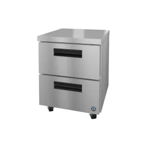 Hoshizaki - UR27B-D2. Commercial 27 Undercounter Refrigerator with 2 Drawers 6.21cu.ft.