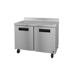 Hoshizaki - WR48B-01. Commercial 48 Steelheart B Series Worktop Refrigerator with Door Lock