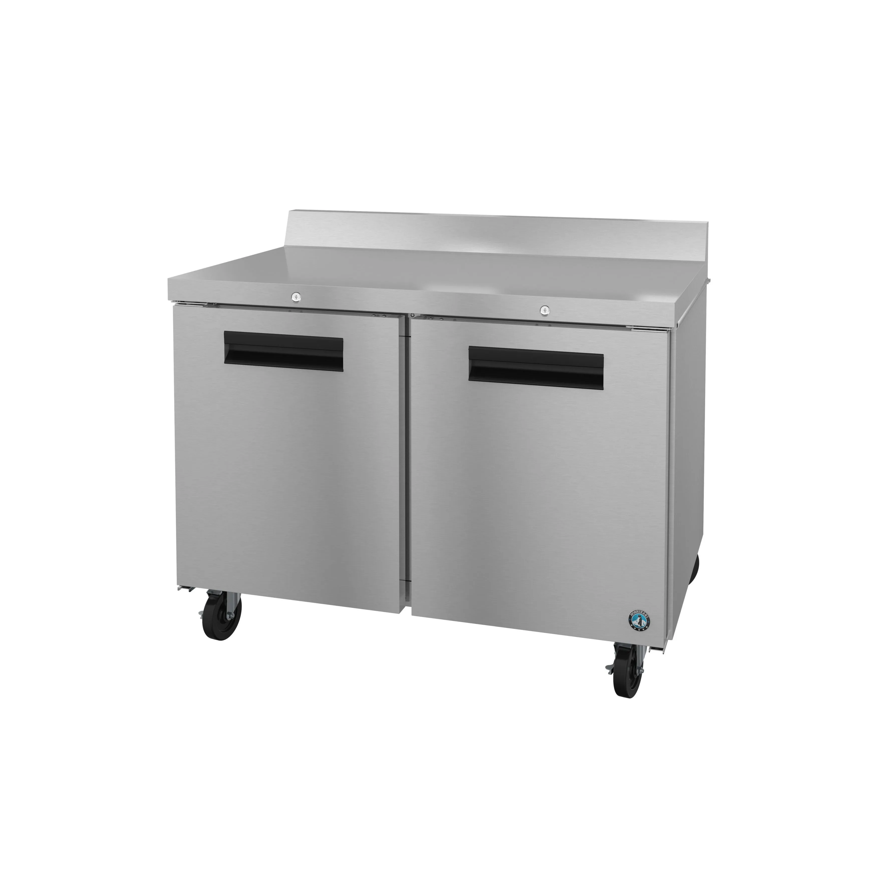 Hoshizaki - WR48B-01. Commercial 48 Steelheart B Series Worktop Refrigerator with Door Lock