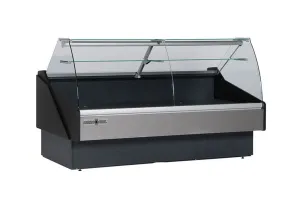 Hydra Kool - KPM-CG-100-S. 100 Curved Glass Deli Case Designed for Deli Products and Packaged Meat
