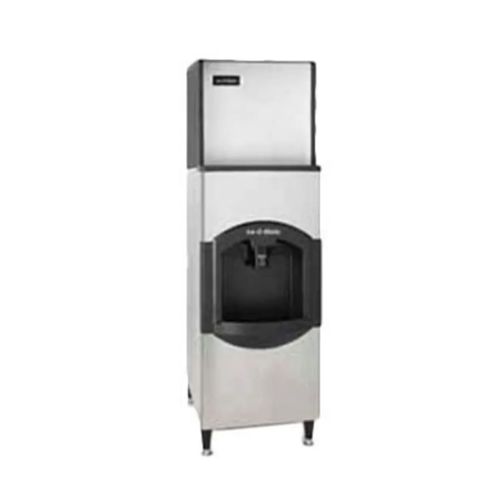 Ice-O-Matic - CD40022 Commercial Floor Model Cube Ice Dispenser - 120 lb Storage. Bucket Fill. 115v