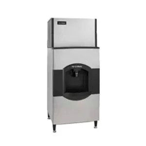 Ice-O-Matic - CD40130 Commercial Floor Model Cube Ice & Water Dispenser - 180 lb Storage - Bucket Fill. 115v