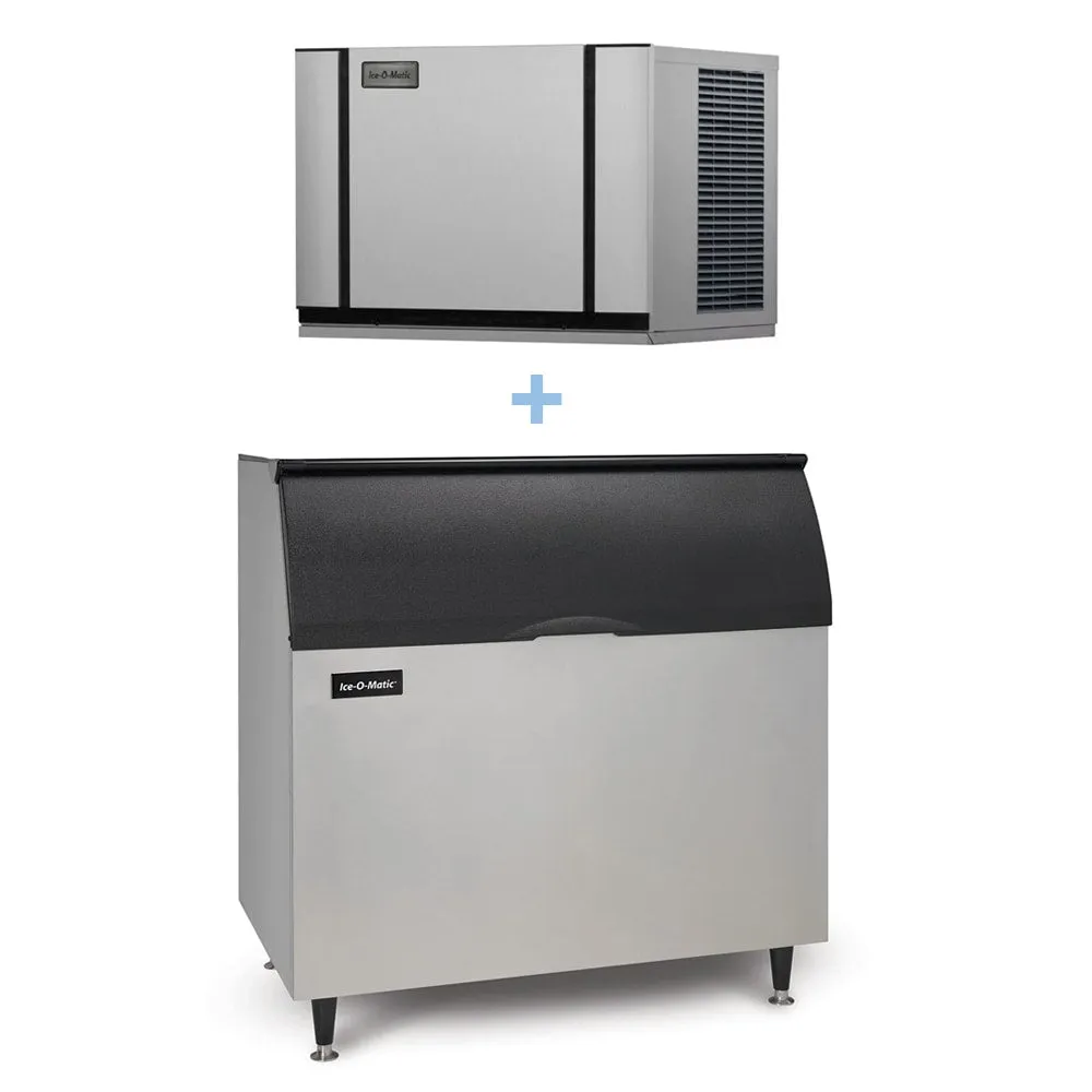 Ice-O-Matic - CIM0430FA/B110PS Commercial 435 lb Full Cube Ice Maker w/ Bin - 854 lb Storage. Air Cooled. 115v
