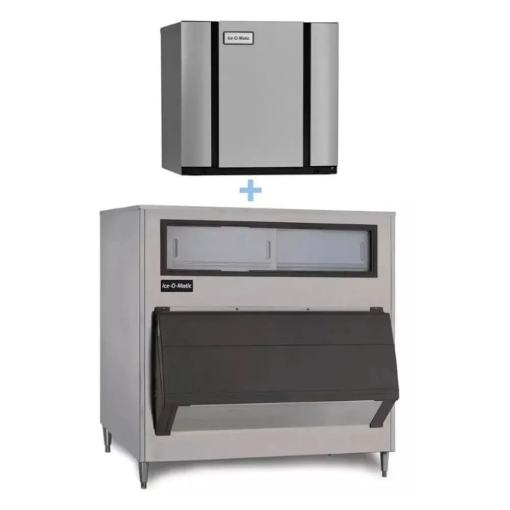 Ice-O-Matic CIM2046FW/B1300-48 1860 lb Full Cube Ice Maker w/ Bin - 1320 lb Storage. Water Cooled. 208-230v/1ph