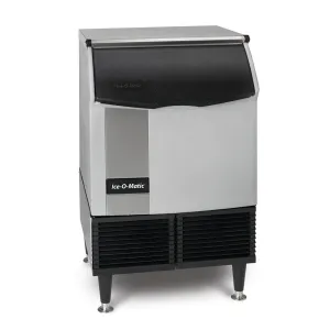 Ice-O-Matic ICEU150FA 24 1/2W Full Cube Undercounter Ice Maker - 185 lbs/day. Air Cooled