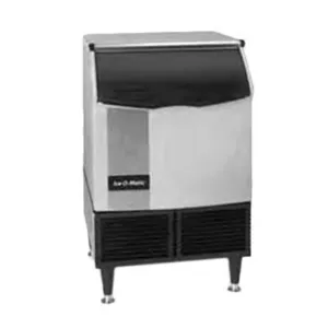 Ice-O-Matic ICEU150HW 24 1/2W Half Cube Undercounter Ice Maker - 185 lbs/day. Water Cooled