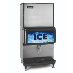 Ice-O-Matic IOD250 Countertop Cube or Nugget Ice Dispenser - 250 lb Storage. Cup Fill. 115v