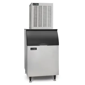 Ice-O-Matic MFI0500A/B55PS 540 lb Flake Ice Maker w/ Bin - 510 lb Storage. Air Cooled. 115v