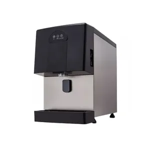 Icetro - ID-0160-AN. Commercial Air Cooled Ice Machine and Water Dispenser Ice Nugget Maker 160lbs