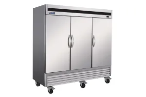 IKON - IB81F-DV. 81 Triple Door Bottom Mount Reach-In Freezer 61.2 cu.ft