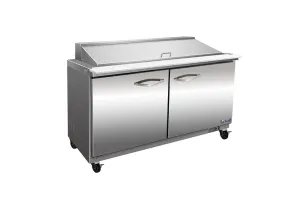 IKON - ISP36M. 36 Double Door Megatop Sandwich Prep Table