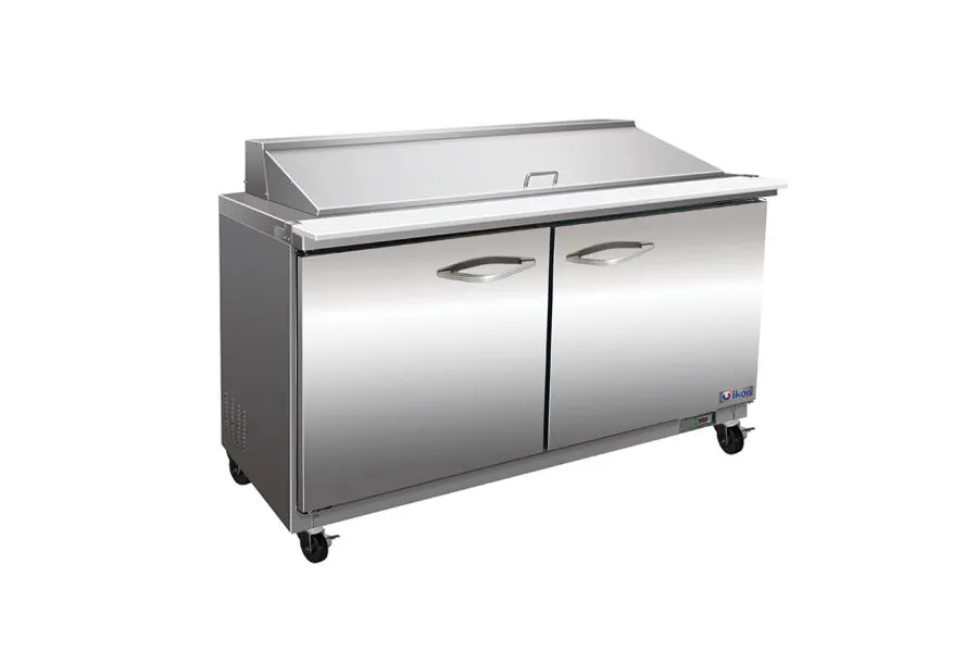 IKON - ISP48M. 48 Double Door Megatop Sandwich Prep Table