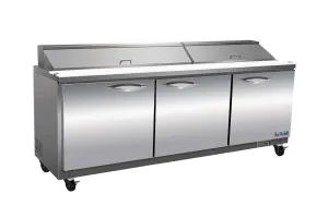 IKON - ISP72. 72 Triple Door Sandwich Prep Table