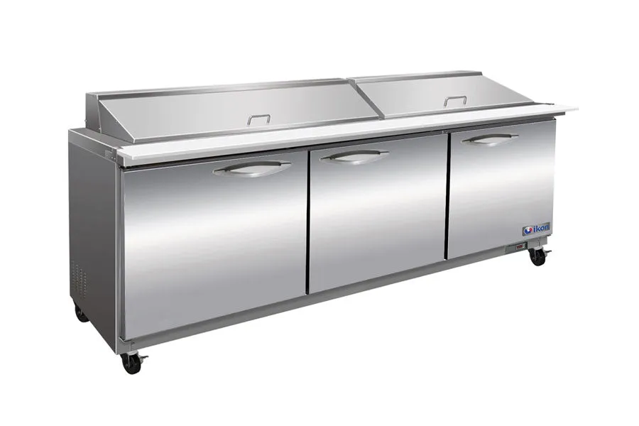 IKON - ISP72M. 72 Triple Door Megatop Sandwich Prep Table