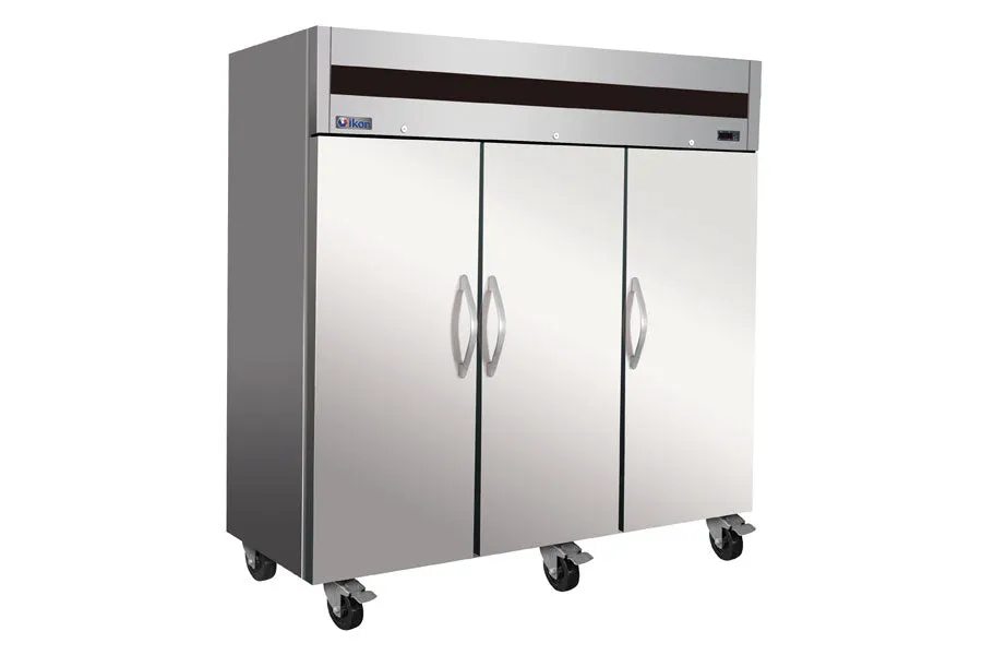 IKON - IT82F-DV. 82 Triple Door Reach-In Freezer Top Mount 27 cu.ft